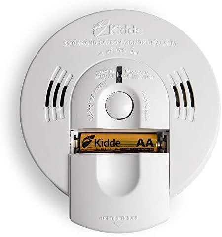 Kidde KN-COSM-IBA Hardwire Combination Smoke Carbon Monoxide Detector Battery Backup Voice Warning Interconnectable (3-Pack)