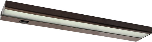 24" 120v Direct Hard Wire Capable Led Inch Light Linkable Under Cabinet Bronze