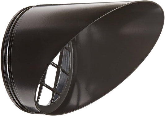 RAB Lighting HV1A H System Visor, Aluminum, 5-5/8" Diameter x 6-1/4" Height, Bronze Color