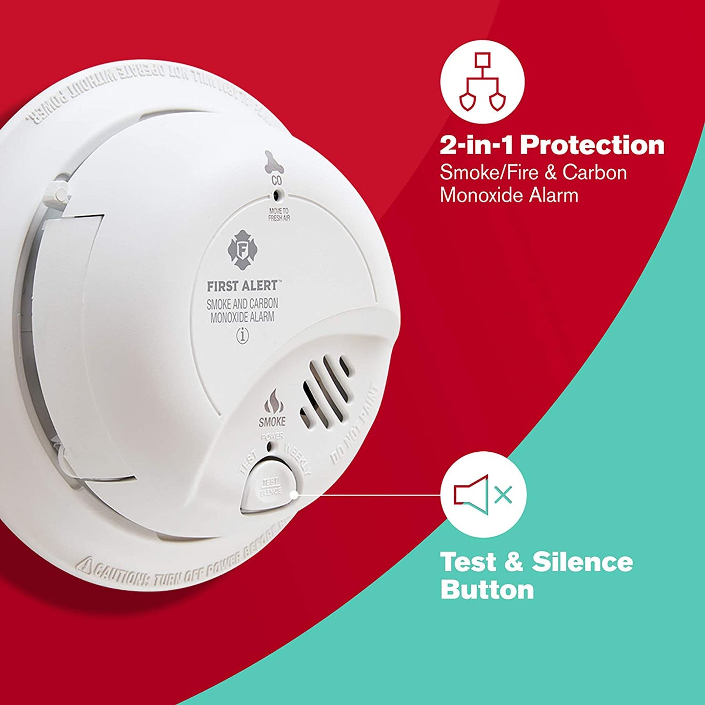 First Alert SC9120LBL Combination Alarm