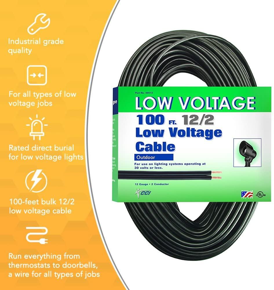 Coleman Cable 12/2 Low Voltage Lighting Cable