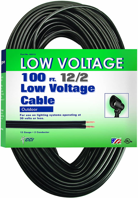 Coleman Cable 12/2 Low Voltage Lighting Cable